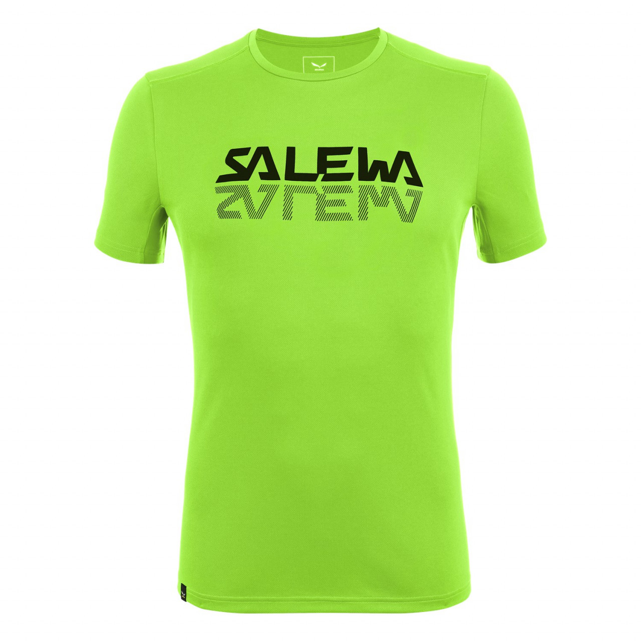 T-Shirts Salewa Sporty Graphic Dry Homem Verdes 702YLQRCH